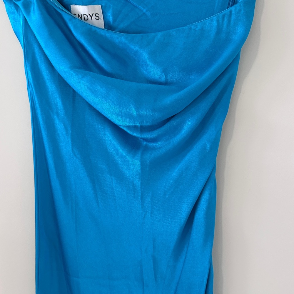 SNDYS Revolve Elegant Blue Maxi Dress Size 4 - Picture 3 of 3